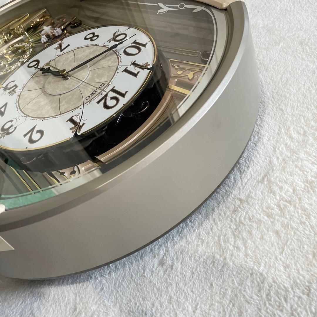 SEIKO セイコー　ウェーブシンフォニー　電波からくり掛け時計　RE567G