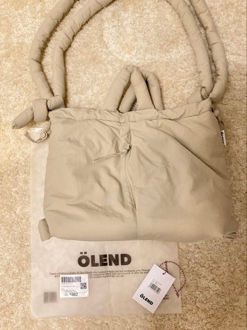 OLEND ONA SOFT BAG ベージュ SAND ショルダーバッグ