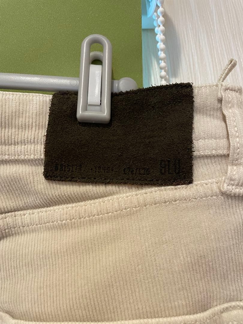 ★超美品★ BRIGLIA 1949 RIBOTコーデュロイ 46 アイボリー