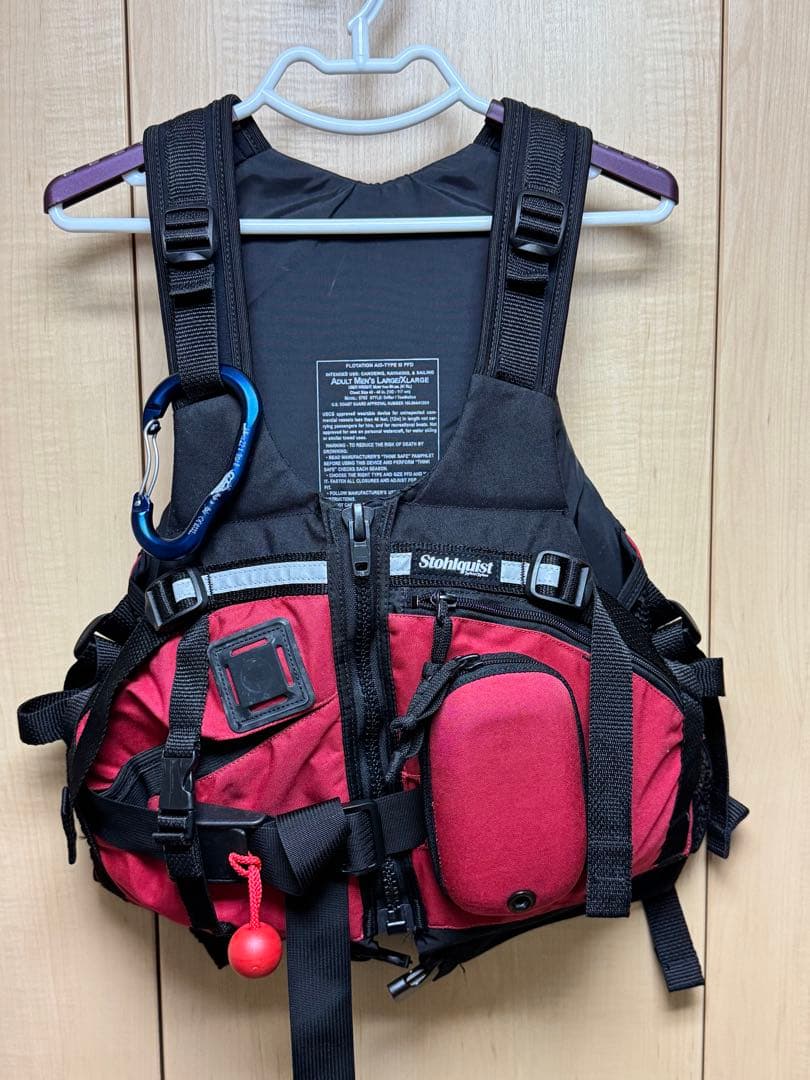 Stohlquist 未使用品 PFDライフジャケット 大人用ラージ