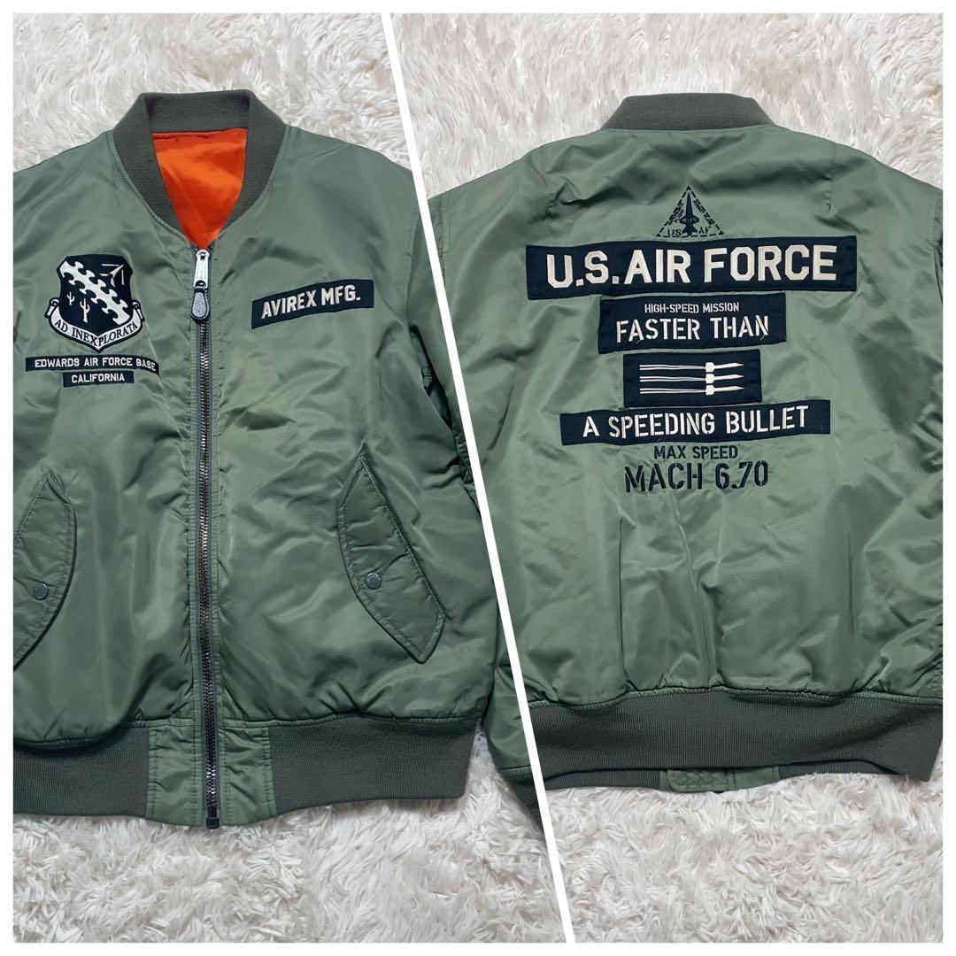 AVIREX MA-1 フライトジャケットUS.AIR FORCE 2XL
