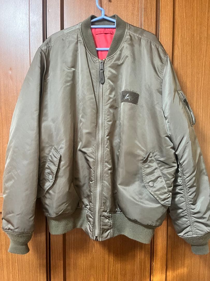 年明けセール カーキ alpha ma1 ma-1 90s