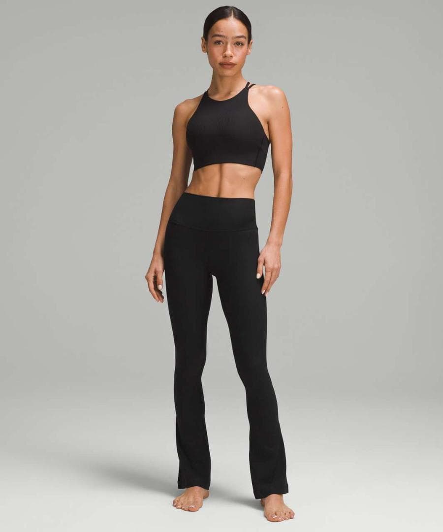 完売希少★新品 lululemon アライン ミニフレア レギンス ブラック 0