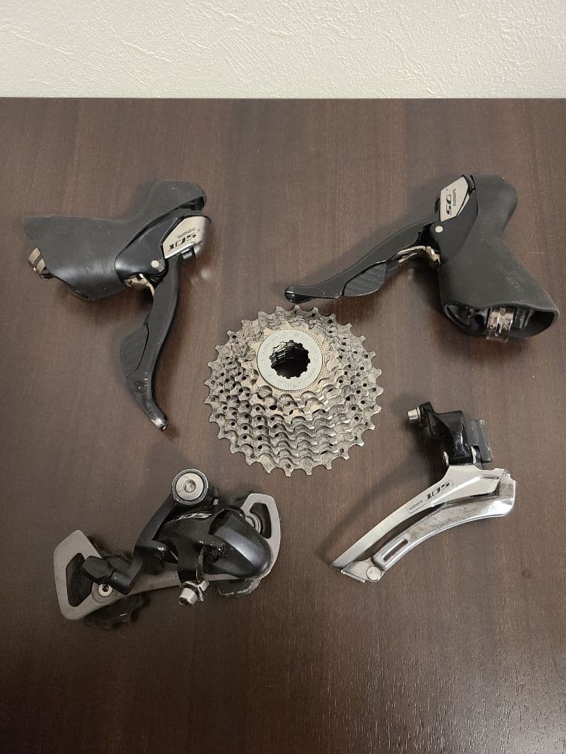 Shimano 105 R5700 10速 シフター・ディレイラーセット