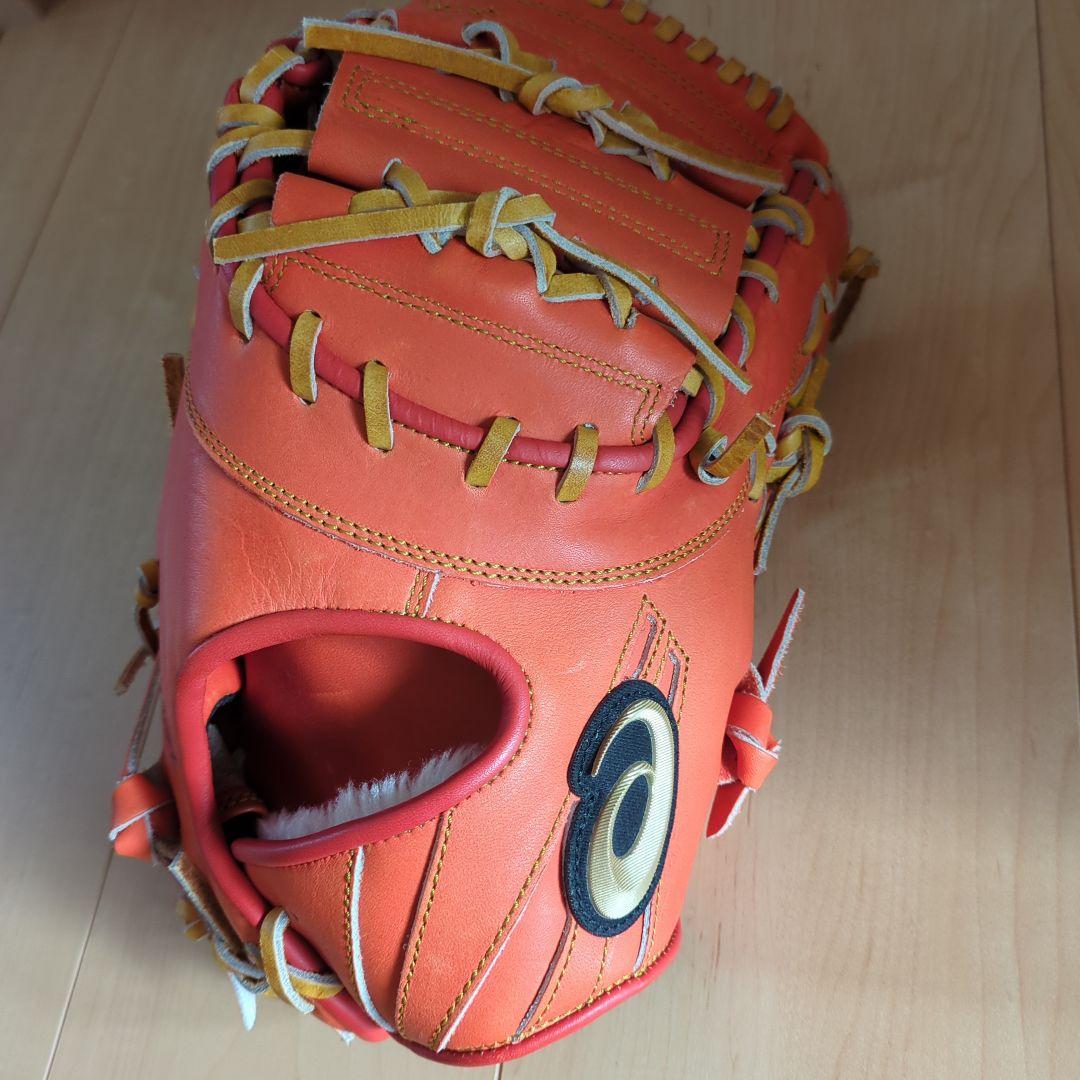 アシックスGOLDSTAGE SPEED グローブ オレンジ