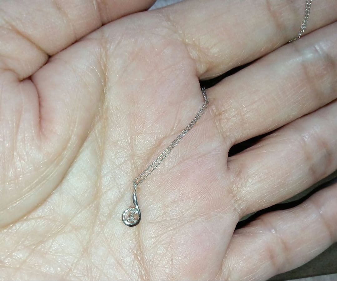 あ*ん様 新品未使用 ESTELLE K10ダイヤモンドネックレス 刻印 商品説