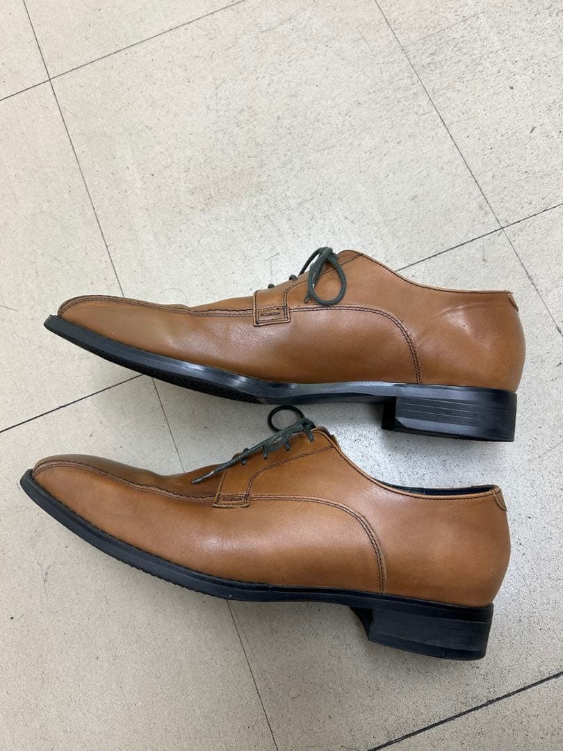 美品REGAL Worth Collection ブラウン レースアップシューズ