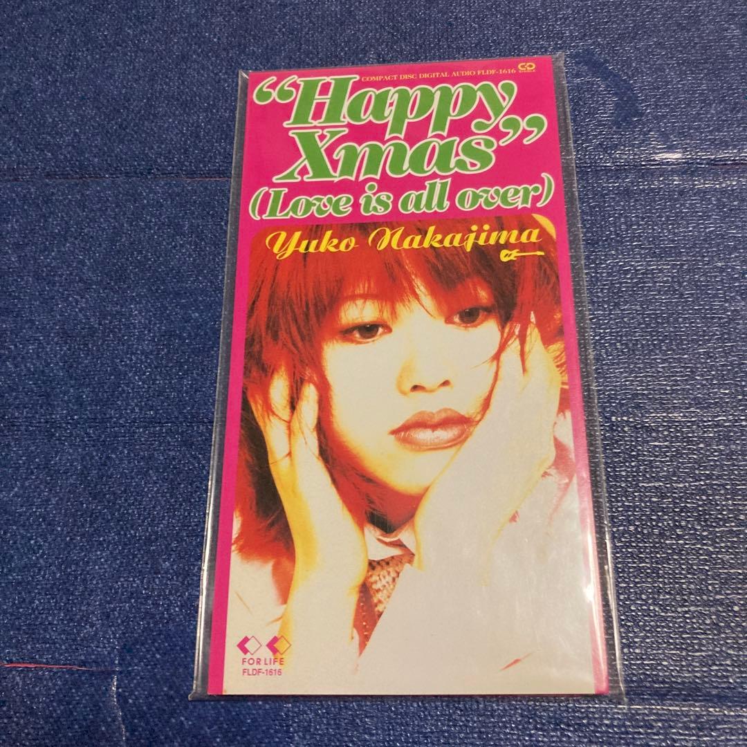 中島優子 .”Happy Xmas”8センチ8cmシングル邦楽cd 未開封