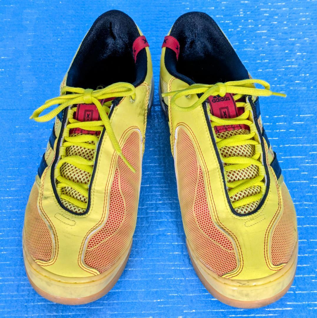 アディダス トップサラ X 27.5cm 靴 サッカー フットサル シューズ 黄