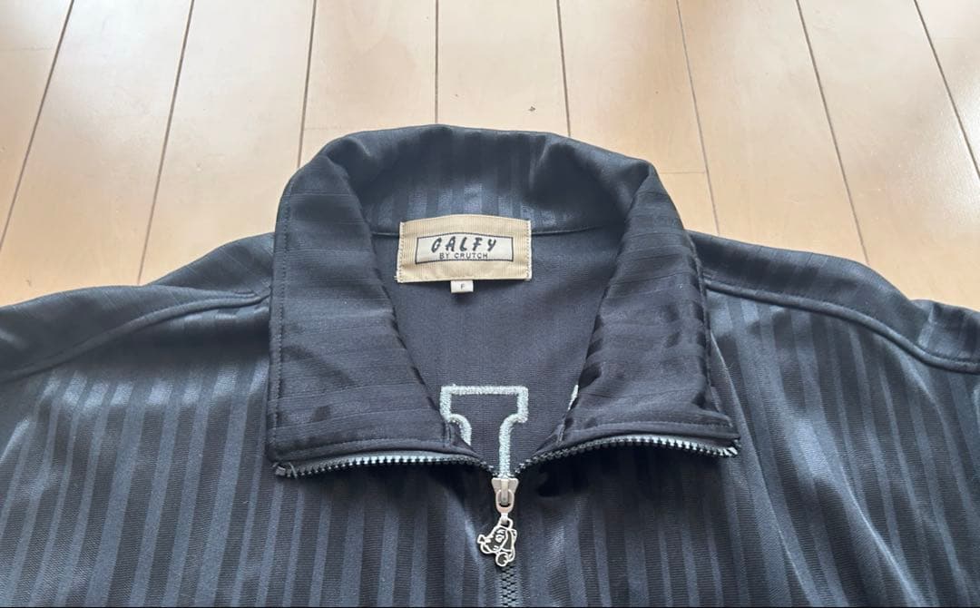 【美品】GALFY ジャージ セットアップ 上下 犬 y2k B系 ブラック F