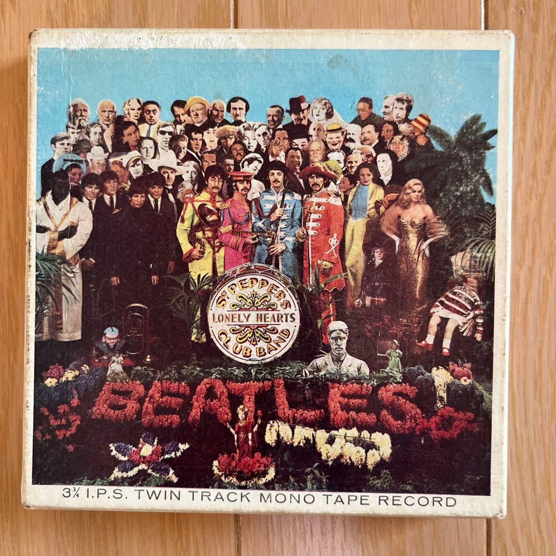 貴重！　ビートルズ　サージェントペパー　オープンリールテープ　UK mono