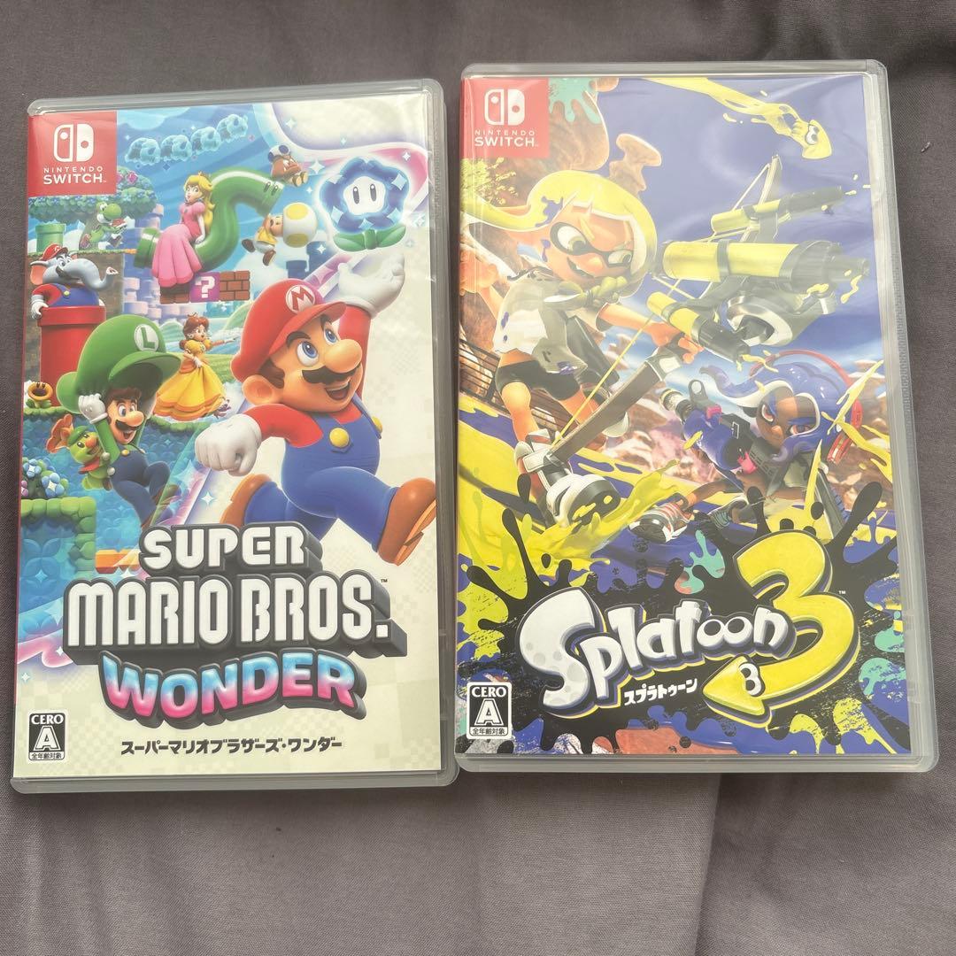 スプラトゥーン3 & スーパーマリオブラザーズワンダー セット