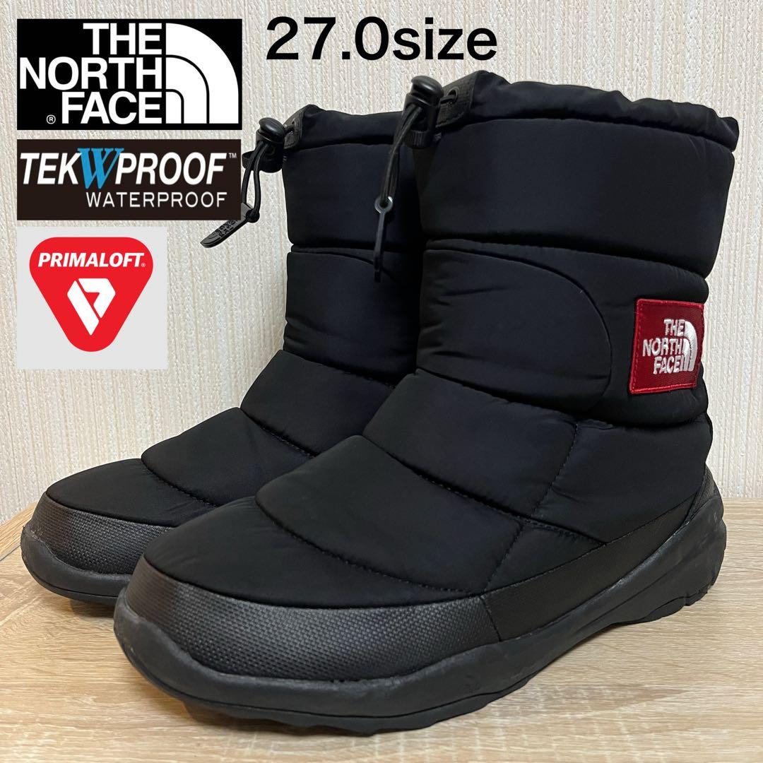 【希少】ノースフェイス 赤タグ ヌプシ ブーティ 防水 スノーブーツ 27.0