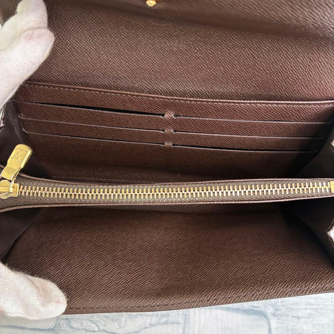 美品　45 ルイヴィトン ダミエ 長財布　二つ折り財布　ku4