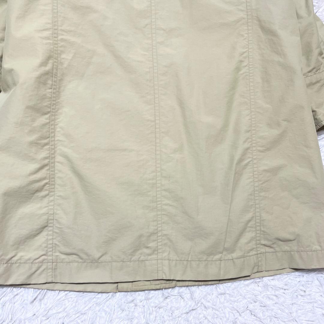 MHL. ダウンライナー付きステンカラーコート コットン ナイロン