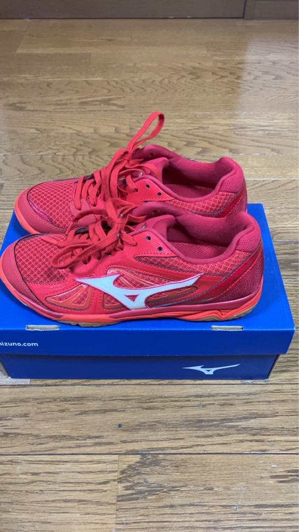 ミズノ Mizuno バレーボール シューズ レッド