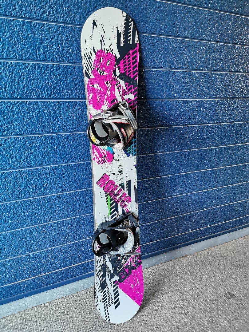 BxB ROLLIC スノーボード ロッカーツインチップIGNIOビンディング付