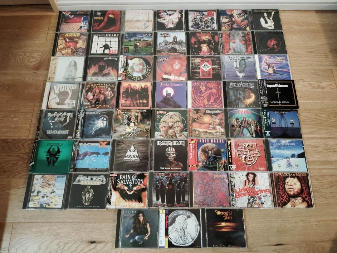 中古　ヘヴィーメタル　ヘビーメタル　ハードロック　ＣＤ　まとめて　まとめ　52枚