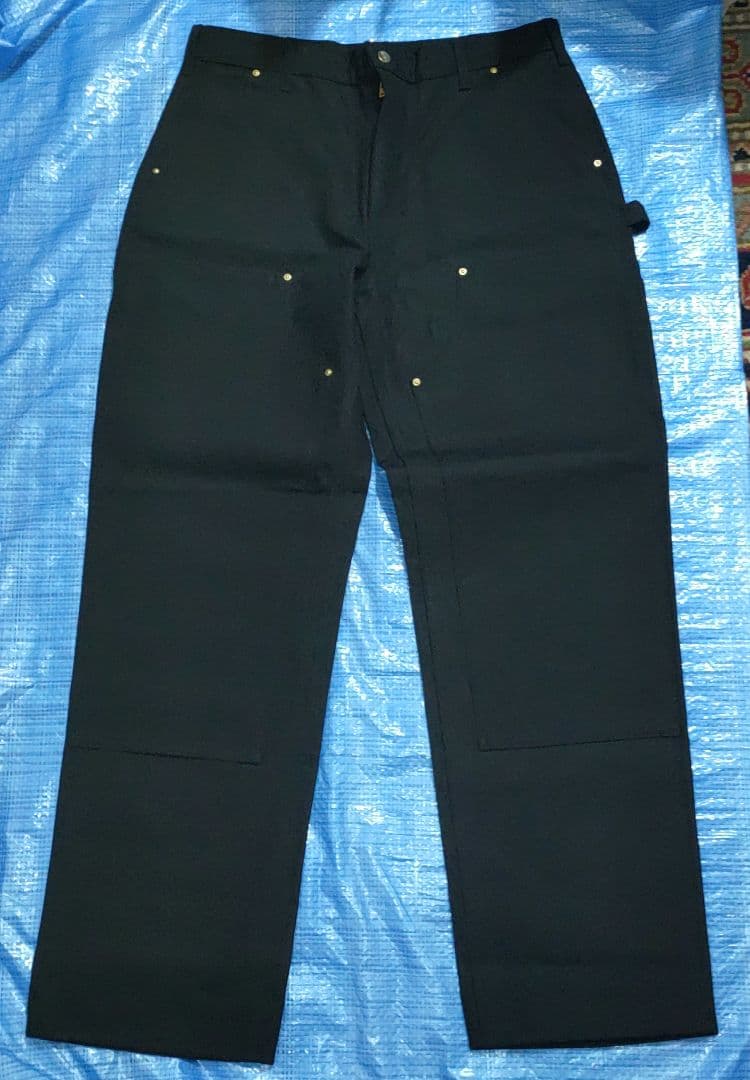 新品 USA製 Carhartt ダブルニー w36×L32 ダック カーハート