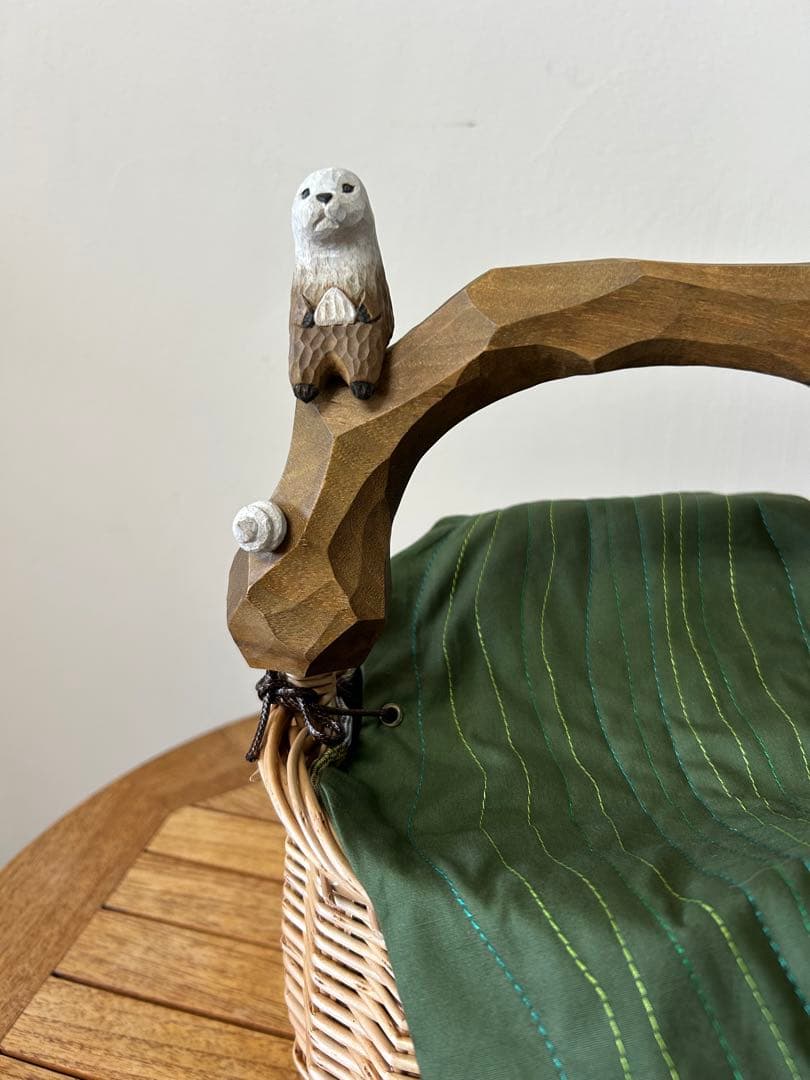 キヤタ　KIYATA ラッコ　かごバッグ　バスケット　新品未使用