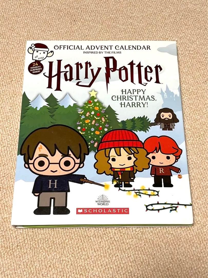 アドベントカレンダー　クリスマス　ハリーポッター　英語洋書　スカラスティック新品